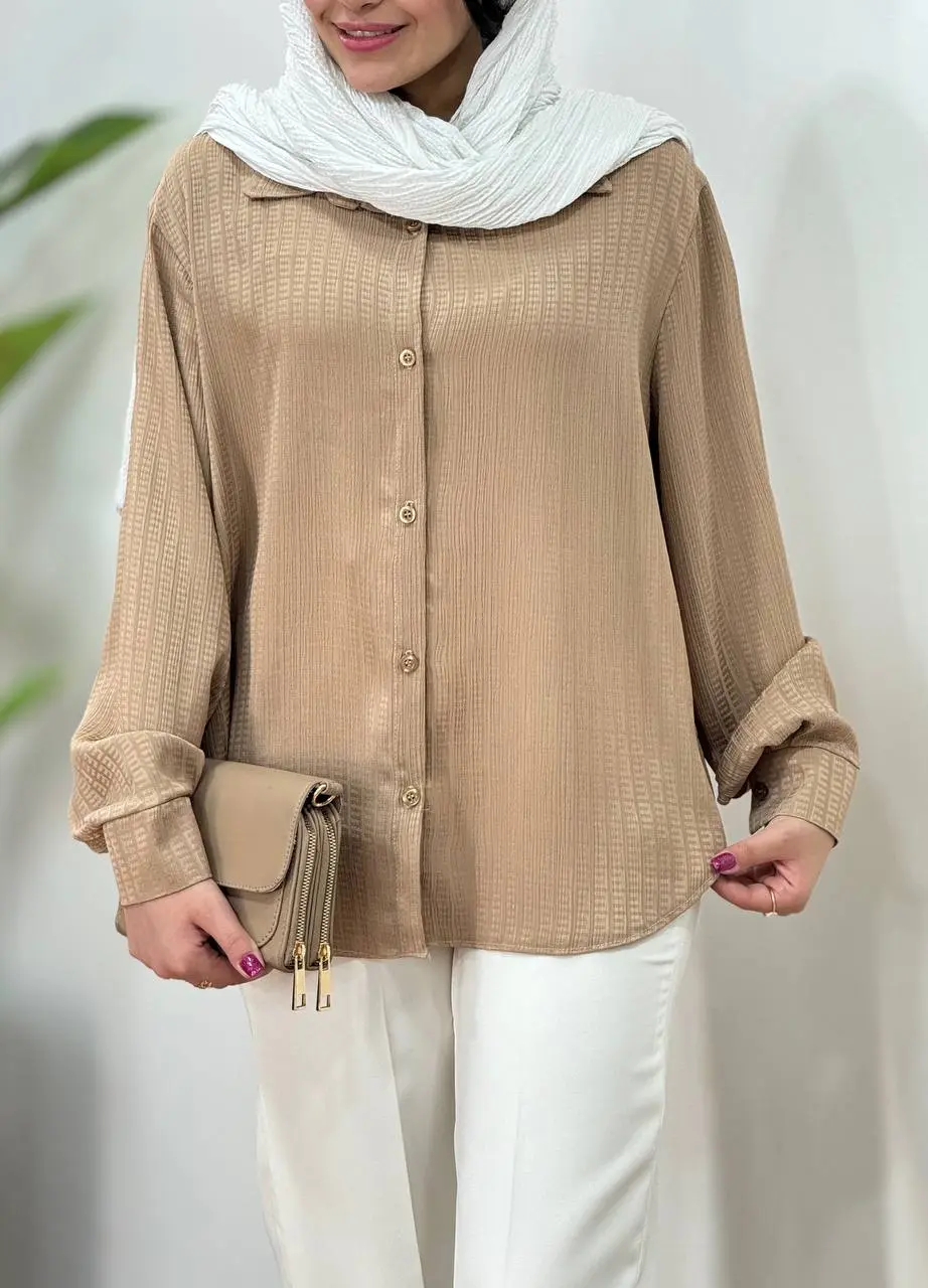 شومیز ساتن ابریشم یارا